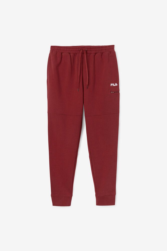 Fila Nohavice Panske Canadice Jogger Červené - JHGRA0428